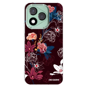 Picasee silikonska prozirna maskica za Honor 400 Lite 5G - Dark Meadow