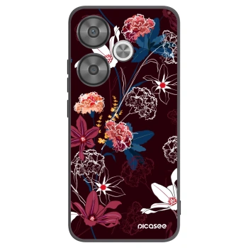 Picasee crna silikonska maskica za Xiaomi Poco F6 - Dark Meadow