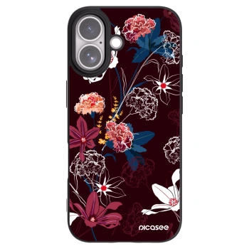Picasee crna silikonska maskica za Apple iPhone 17 - Dark Meadow