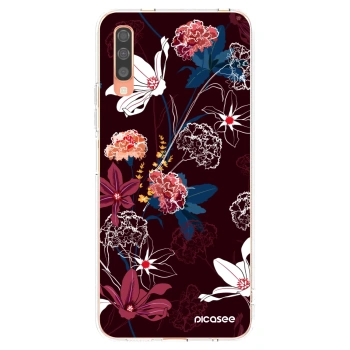Picasee silikonska prozirna maskica za Samsung Galaxy A70 A705F - Dark Meadow