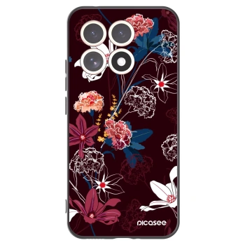 Picasee crna silikonska maskica za Xiaomi 15T - Dark Meadow