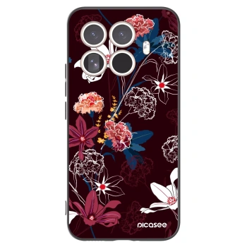 Picasee crna silikonska maskica za Xiaomi 15T Pro - Dark Meadow