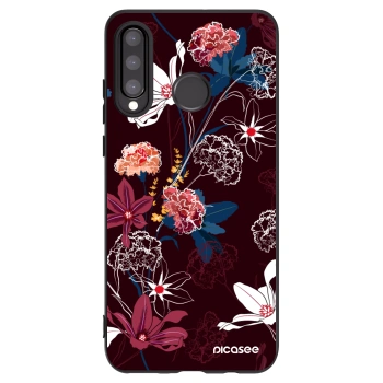 Picasee crna silikonska maskica za Huawei P30 Lite - Dark Meadow