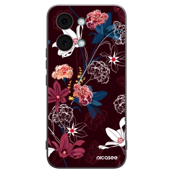 Picasee crna silikonska maskica za Xiaomi Poco X8 Pro Max - Dark Meadow