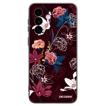 Picasee crna silikonska maskica za Samsung Galaxy A57 5G - Dark Meadow