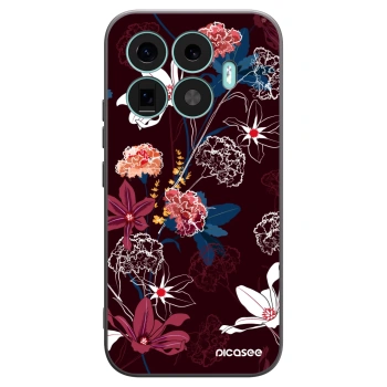 Picasee crna silikonska maskica za Xiaomi 17T - Dark Meadow