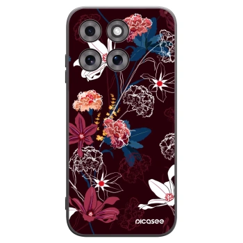 Picasee crna silikonska maskica za Motorola Moto G77 - Dark Meadow