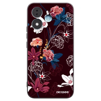 Picasee crna silikonska maskica za Xiaomi Redmi Note 17 5G - Dark Meadow
