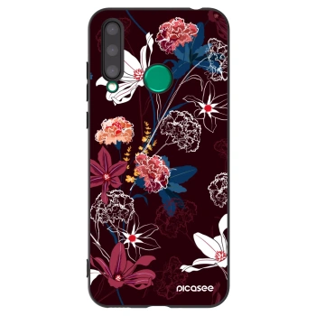 Picasee crna silikonska maskica za Honor 20 Lite - Dark Meadow