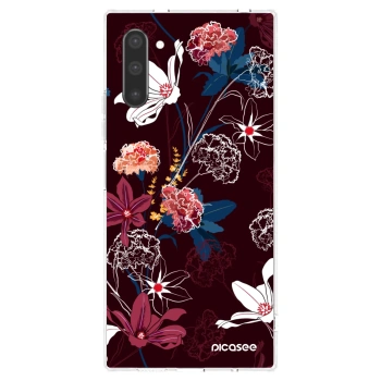 Picasee silikonska prozirna maskica za Samsung Galaxy Note 10 N970F - Dark Meadow