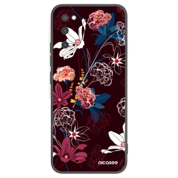 Picasee crna silikonska maskica za Samsung Galaxy S20 G980F - Dark Meadow