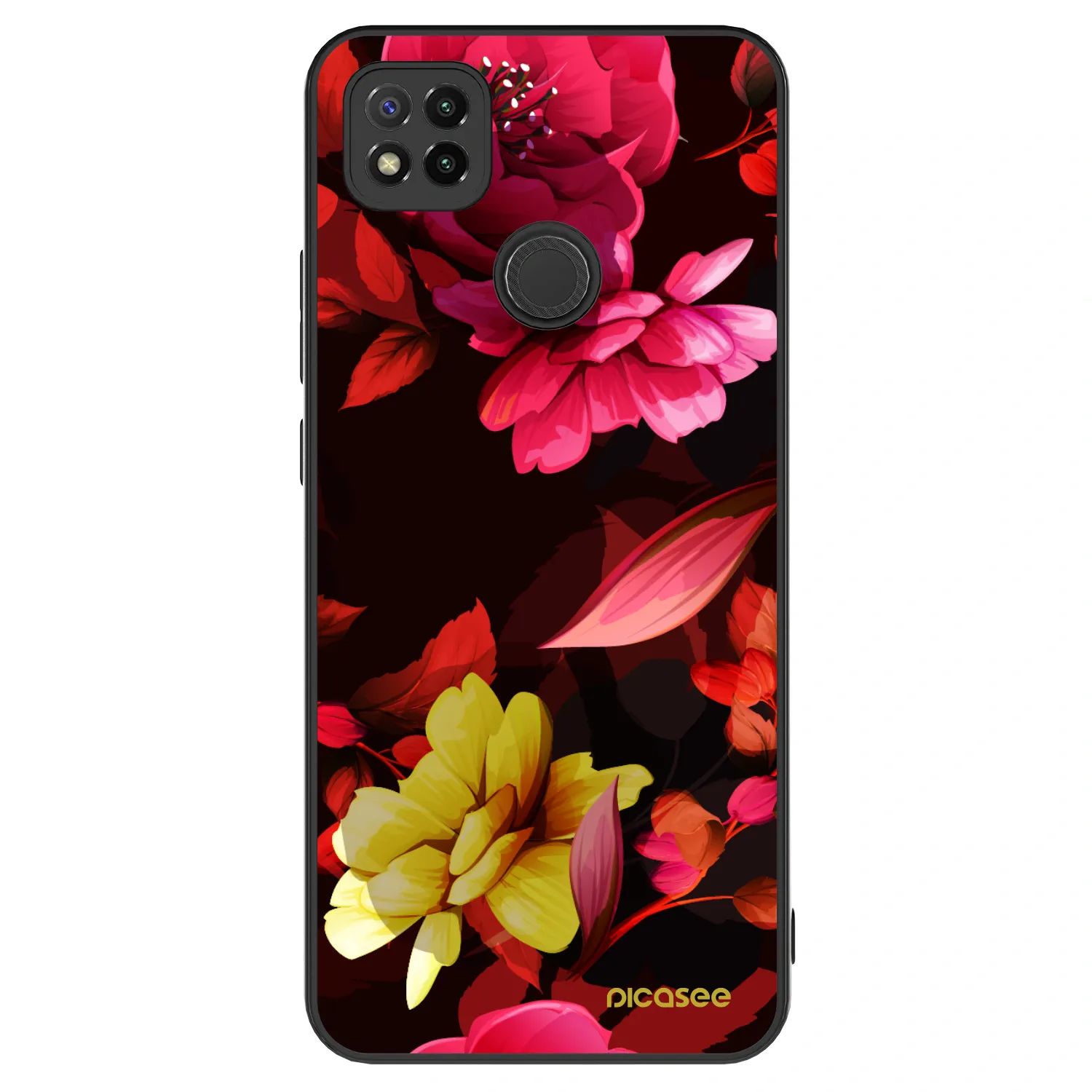 Picasee ULTIMATE CASE za Xiaomi Redmi 9C - Dark Peonny