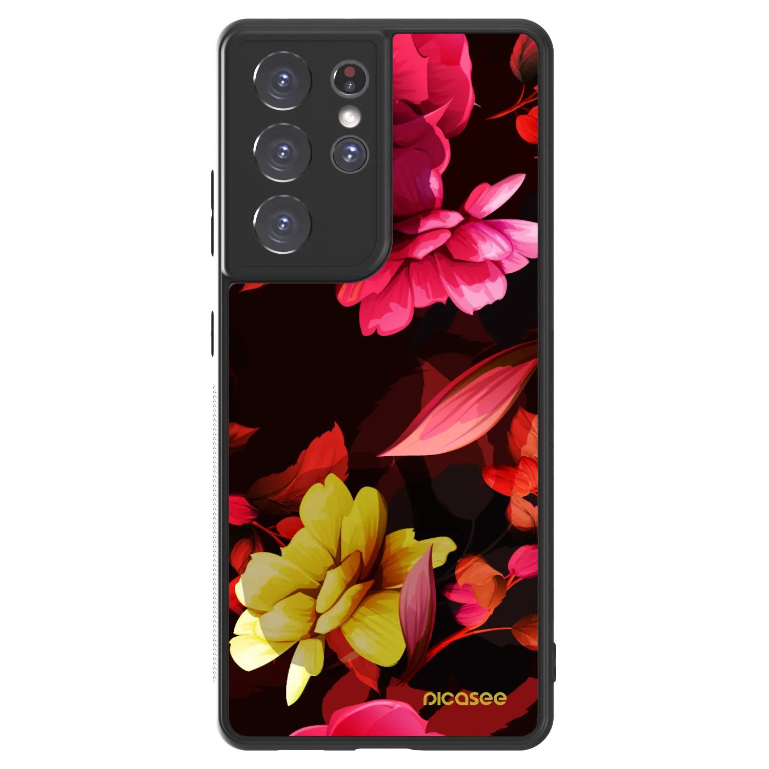 Picasee ULTIMATE CASE za Samsung Galaxy S21 Ultra 5G G998B - Dark Peonny