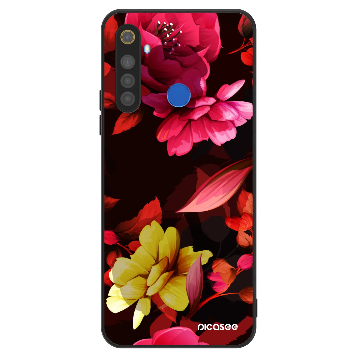 Picasee ULTIMATE CASE za Realme 5 - Dark Peonny