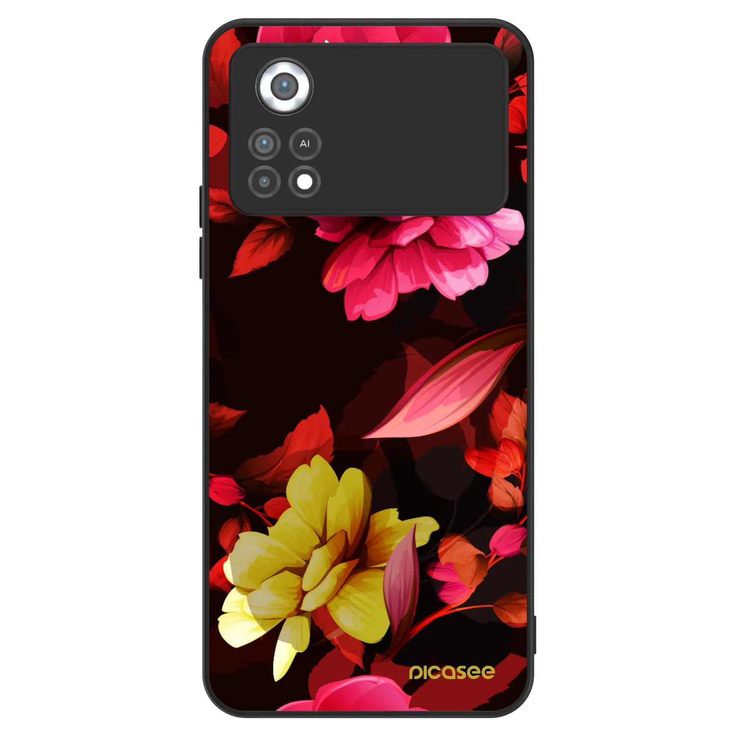 Picasee ULTIMATE CASE za Xiaomi Poco X4 Pro 5G - Dark Peonny