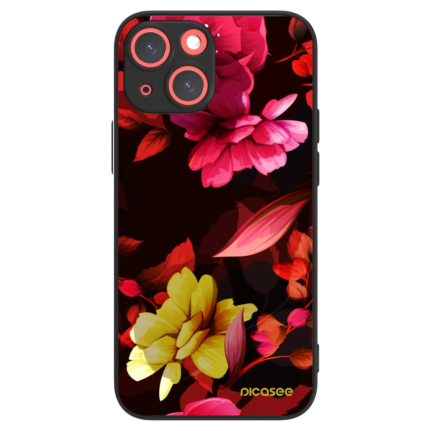 Picasee ULTIMATE CASE MagSafe za Apple iPhone 13 mini - Dark Peonny