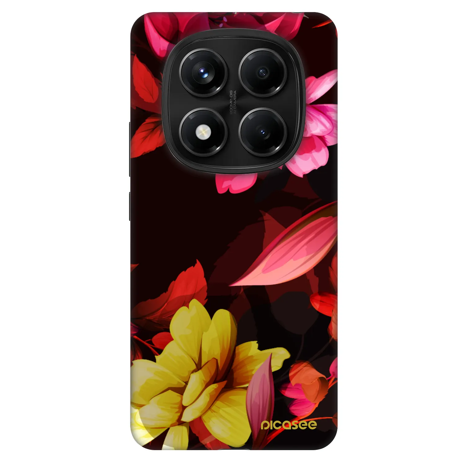 Picasee Fashion Case za Xiaomi Redmi Note 14 Pro 5G - Dark Peonny