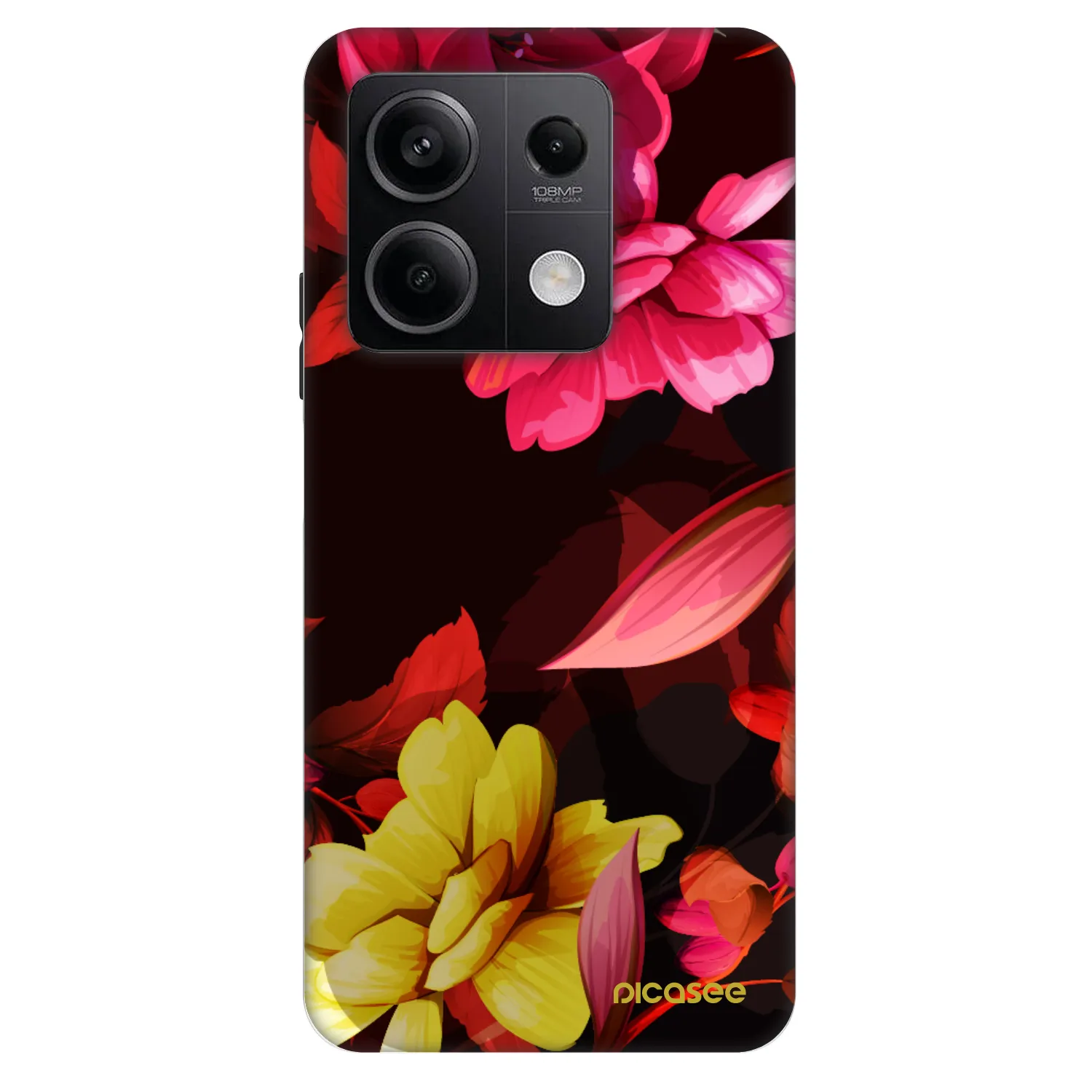 Picasee Fashion Case za Xiaomi Redmi Note 13 5G - Dark Peonny