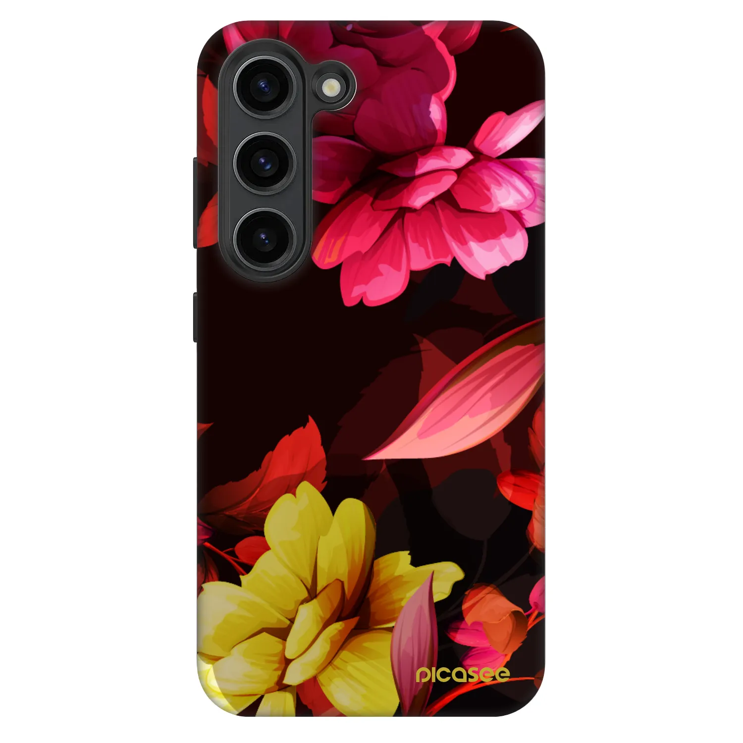 Picasee Fashion Case za Samsung Galaxy S23+ 5G - Dark Peonny