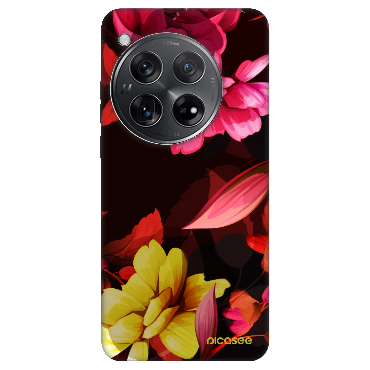 Picasee Fashion Case za OnePlus 12 5G - Dark Peonny