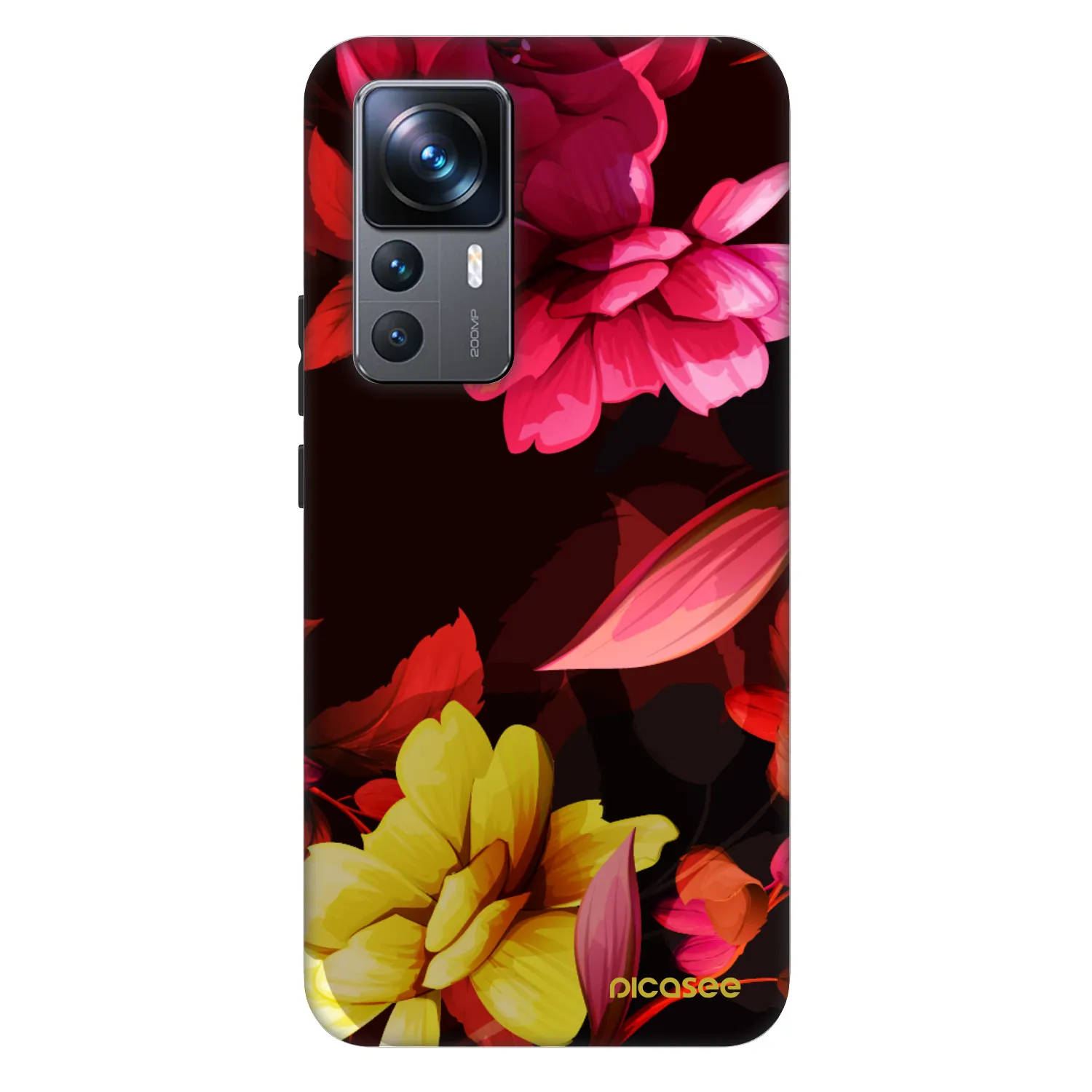 Picasee Fashion Case za Xiaomi 12T - Dark Peonny