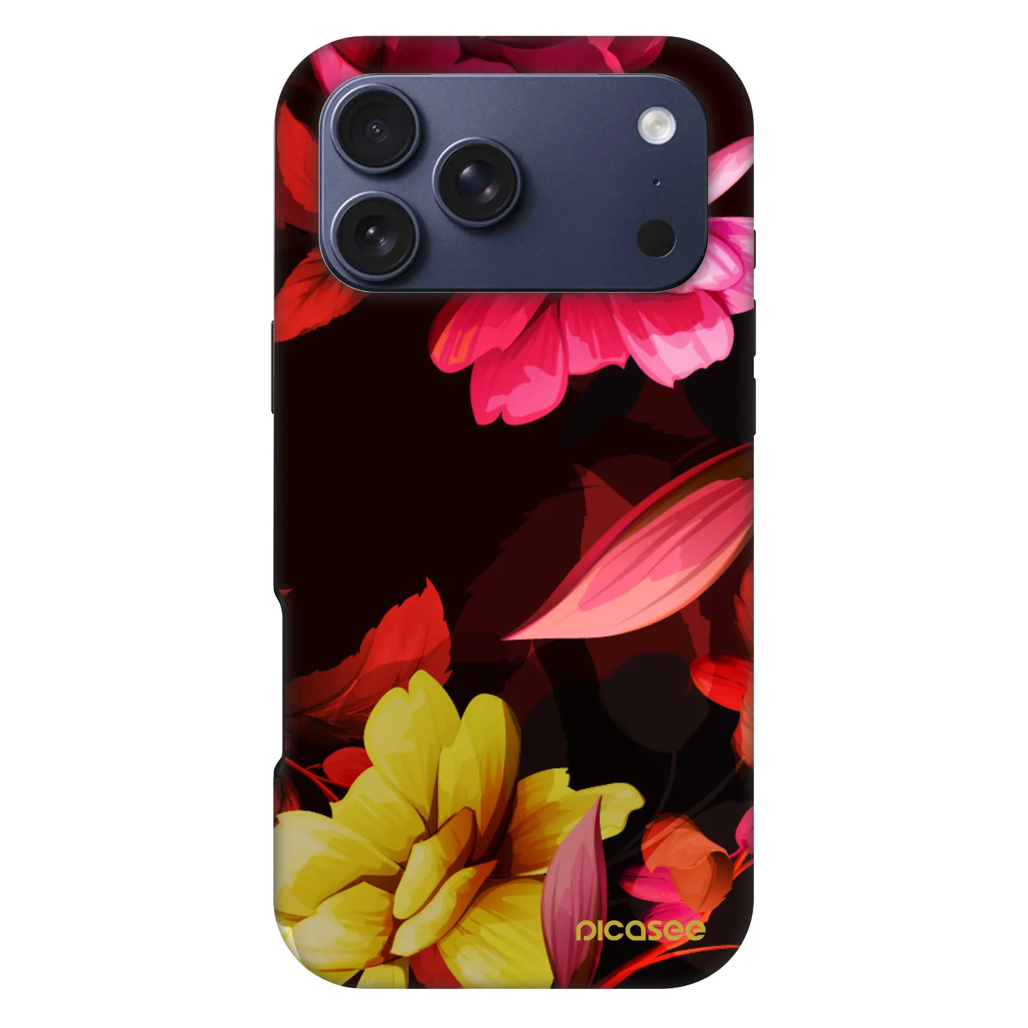 Picasee Fashion Case MagSafe za Apple iPhone 18 Pro Max - Dark Peonny
