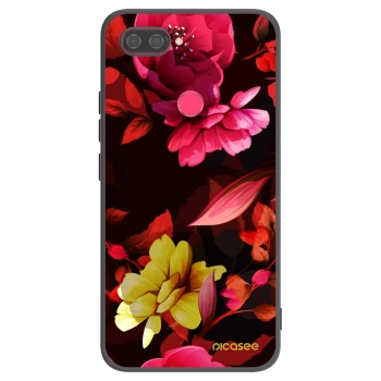 Maskica za Xiaomi Mi 8 Lite - Dark Peonny