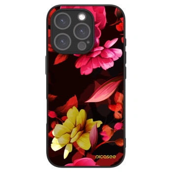 Picasee ULTIMATE CASE MagSafe za Apple iPhone 16 Pro - Dark Peonny