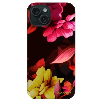 Picasee Fashion Case MagSafe za Apple iPhone 15 - Dark Peonny