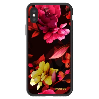 Picasee ULTIMATE CASE za Apple iPhone X/XS - Dark Peonny