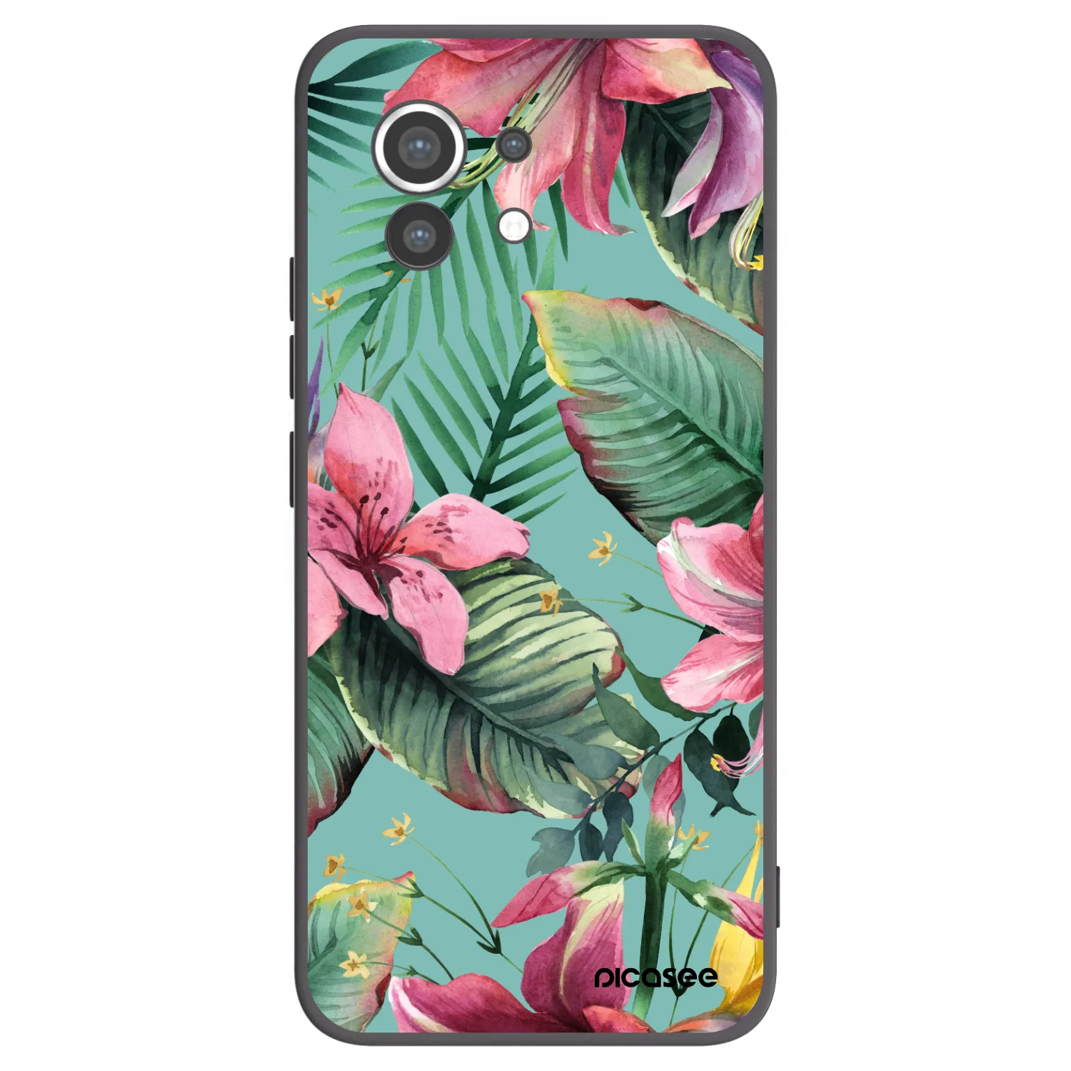 Picasee crna silikonska maskica za Xiaomi Mi 11 - Hawaii