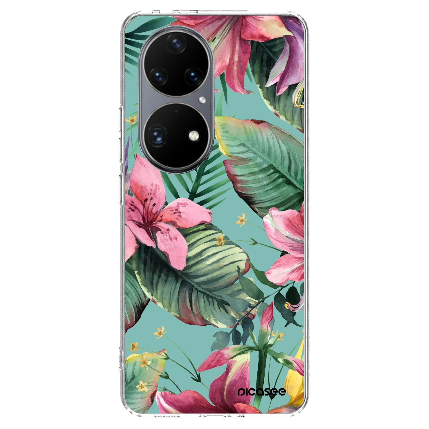 Picasee silikonska prozirna maskica za Huawei P50 - Hawaii