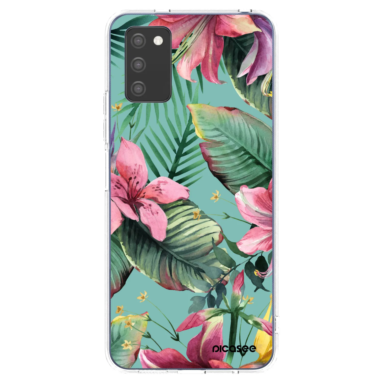 Picasee silikonska prozirna maskica za Samsung Galaxy A02s A025G - Hawaii