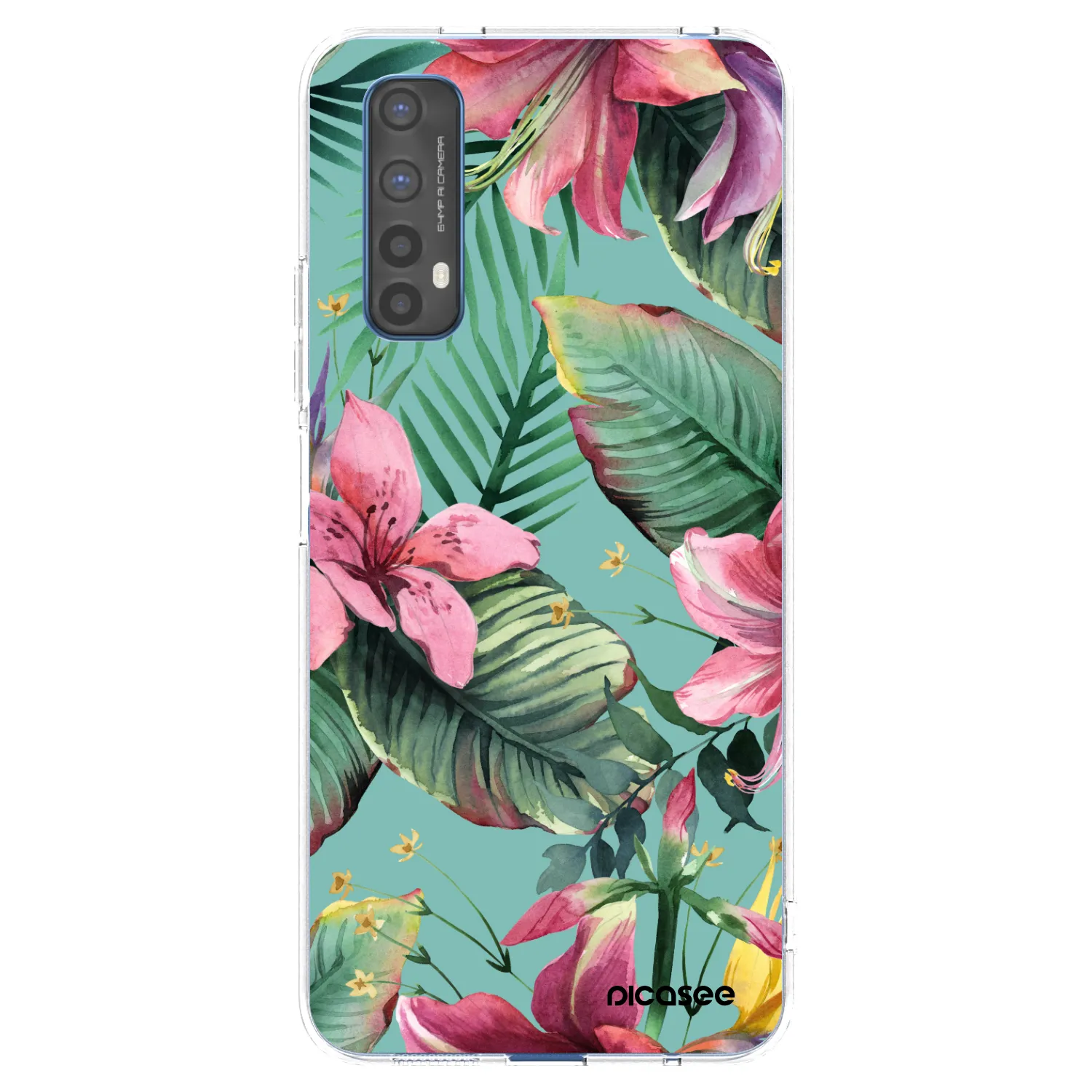 Picasee silikonska prozirna maskica za Realme 7 - Hawaii