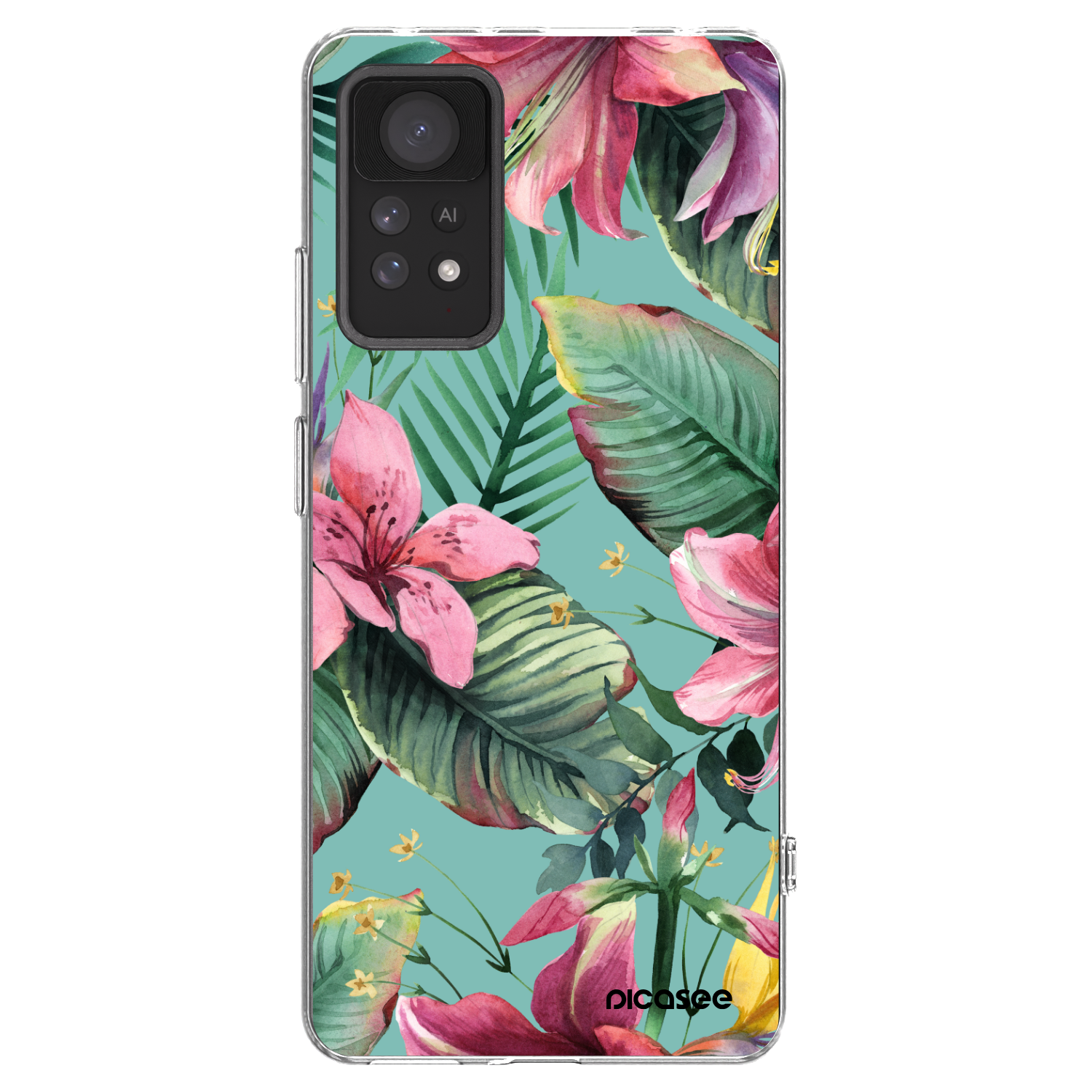 Picasee silikonska prozirna maskica za Xiaomi Redmi Note 11 Pro 5G - Hawaii