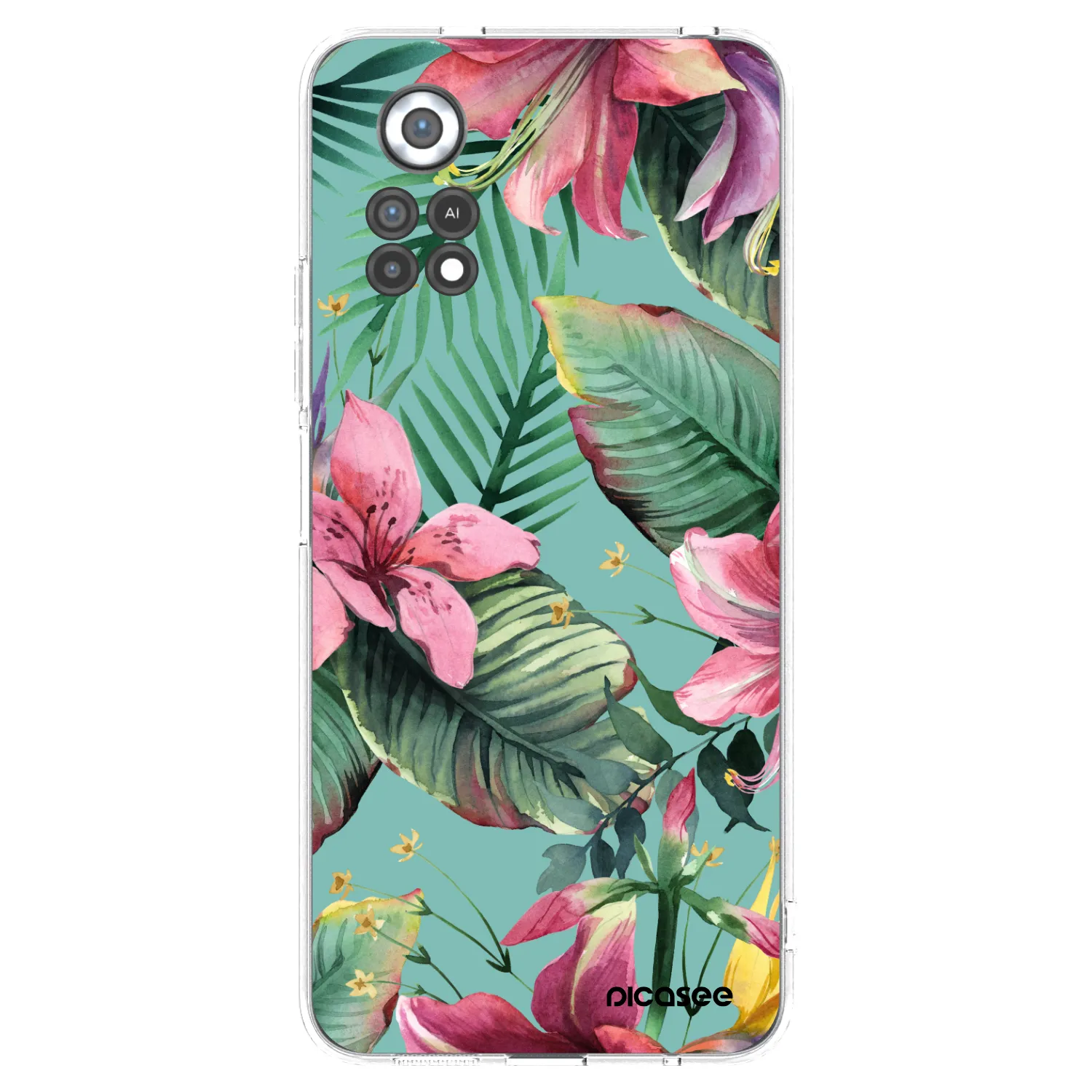 Picasee silikonska prozirna maskica za Xiaomi Poco X4 Pro 5G - Hawaii