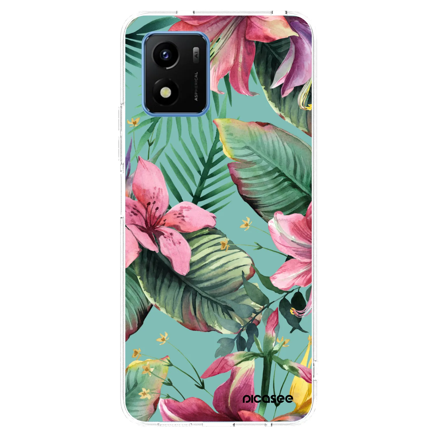 Picasee silikonska prozirna maskica za Vivo Y01 - Hawaii