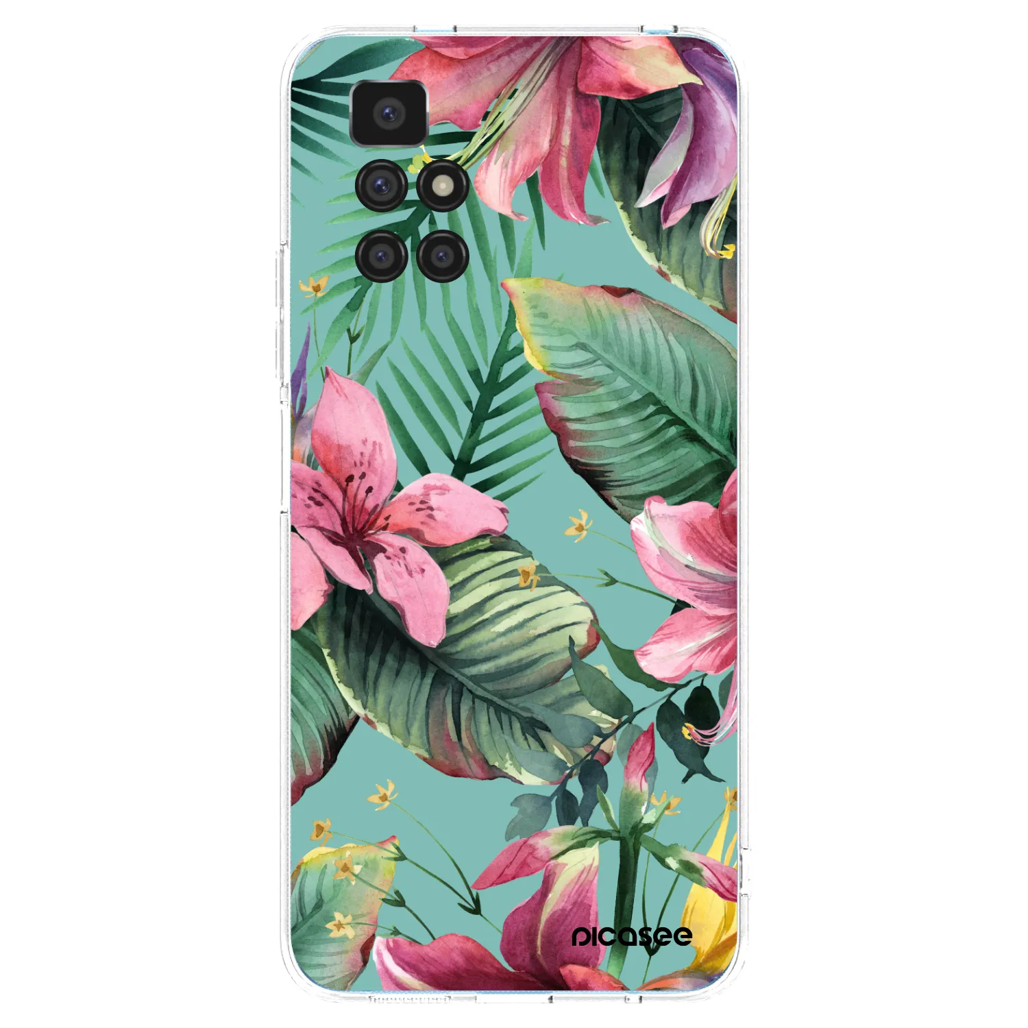 Picasee silikonska prozirna maskica za Xiaomi Redmi 10 (2022) - Hawaii