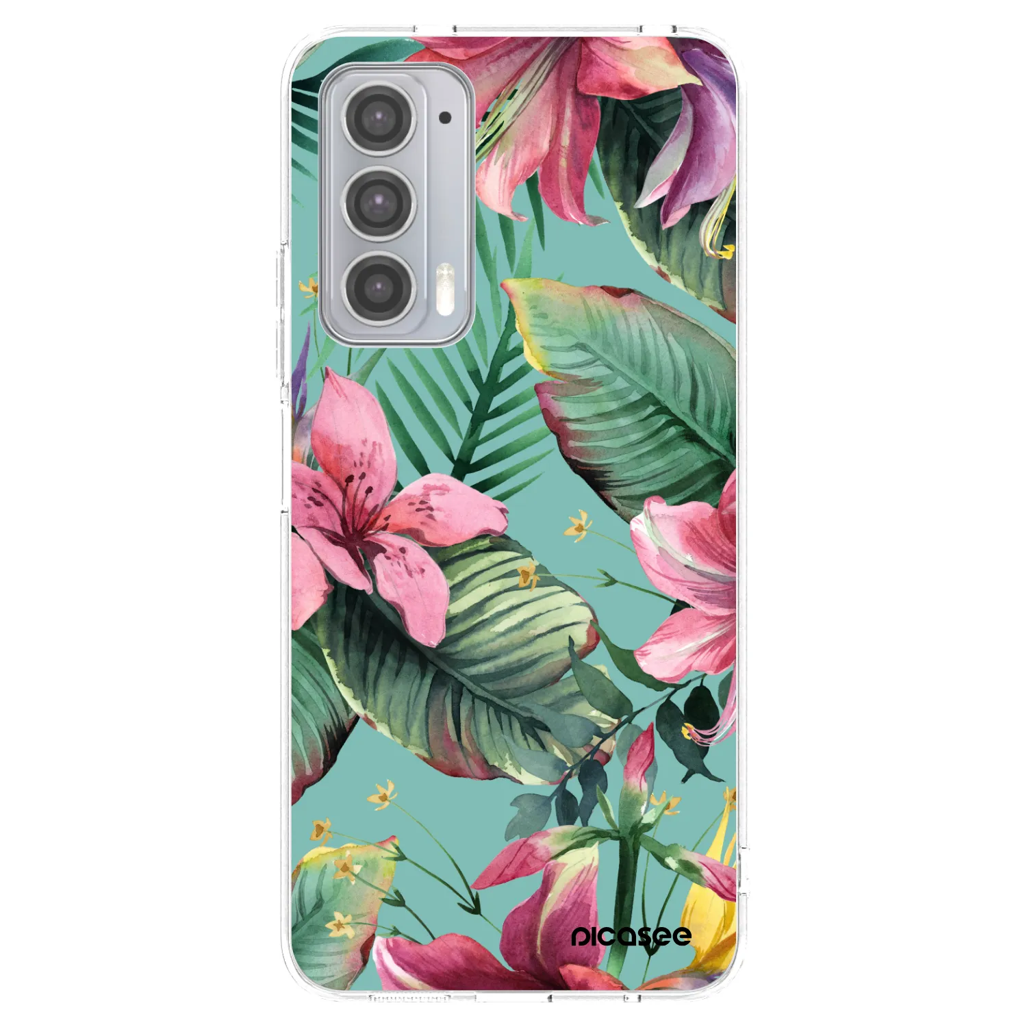 Picasee silikonska prozirna maskica za Motorola Edge 20 - Hawaii