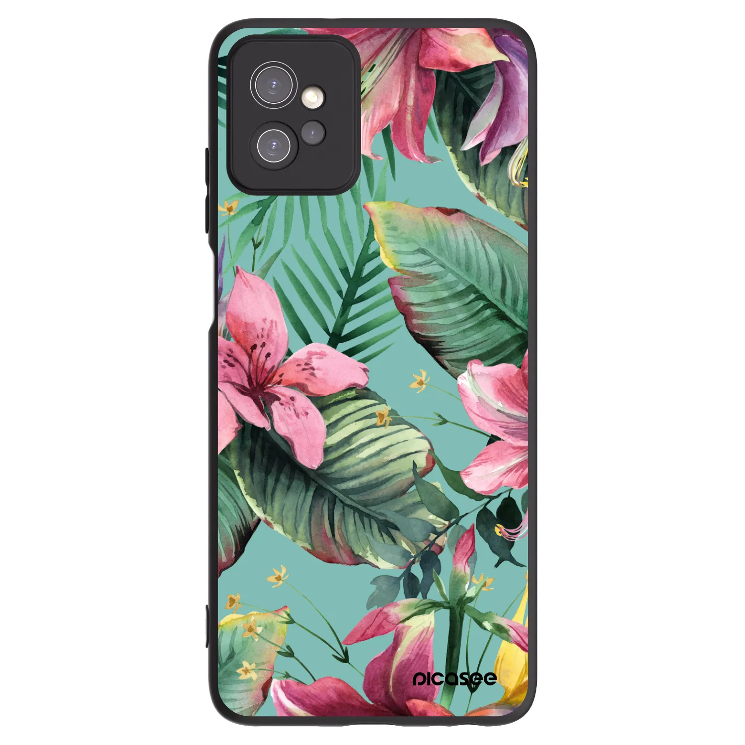 Picasee crna silikonska maskica za Motorola Moto G32 - Hawaii