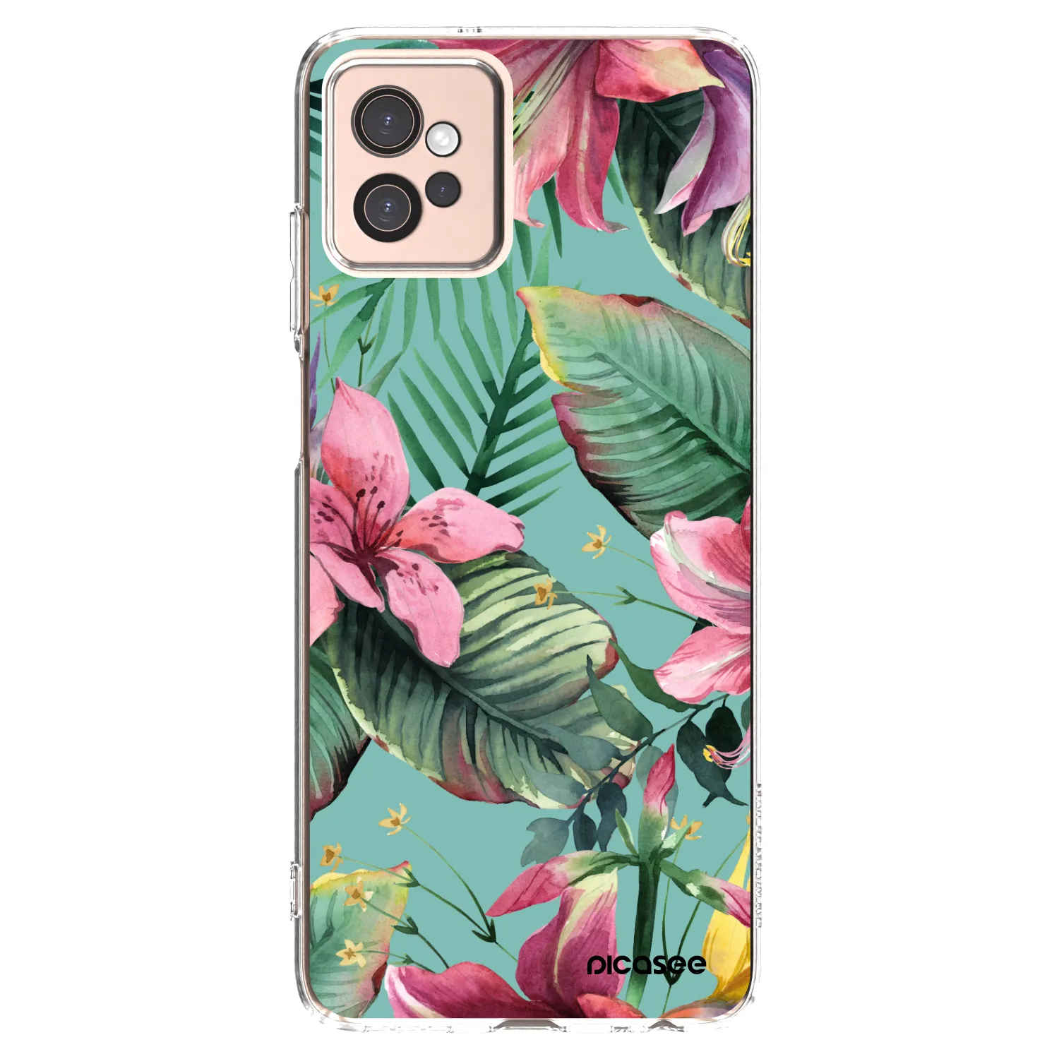 Picasee silikonska prozirna maskica za Motorola Moto G32 - Hawaii