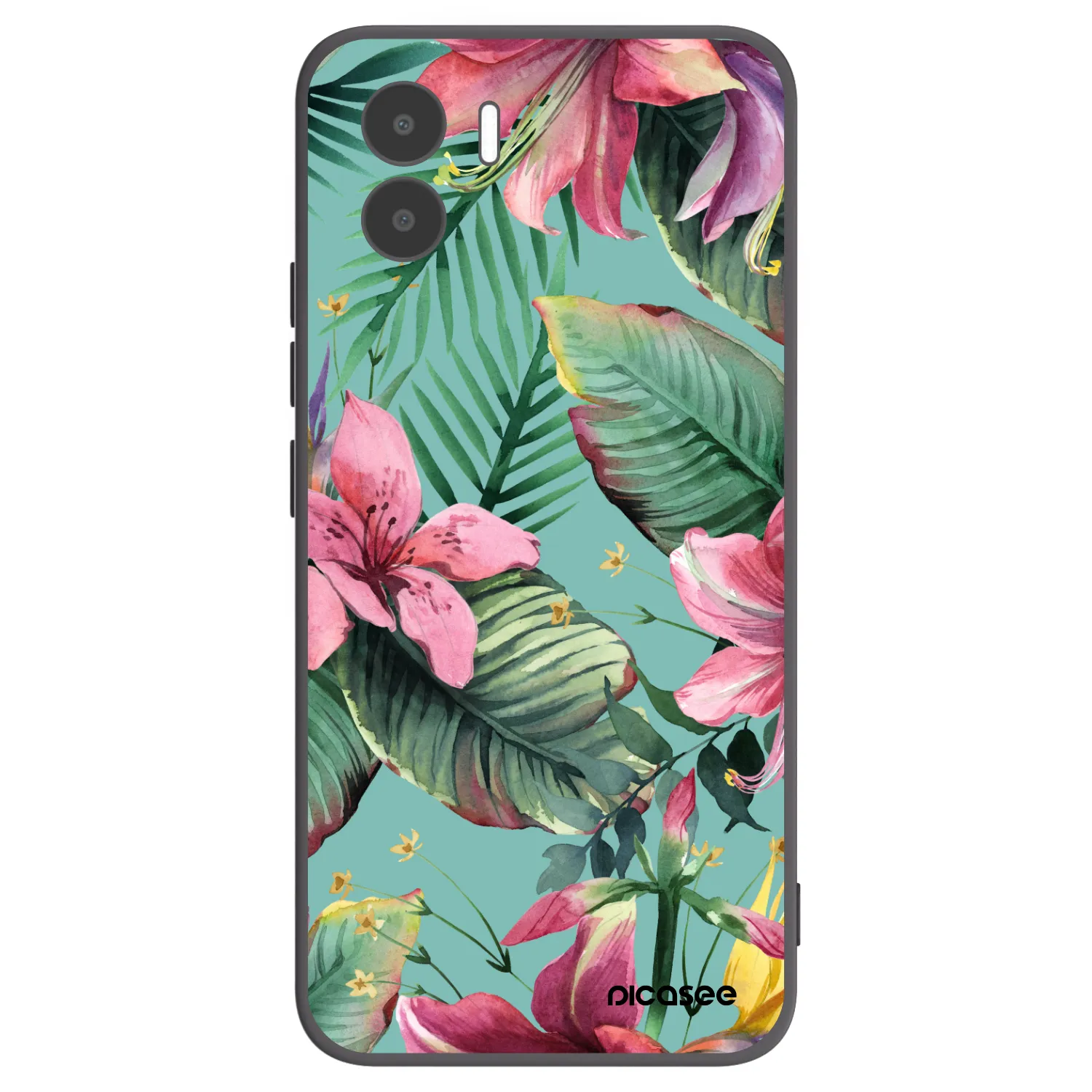 Picasee crna silikonska maskica za Xiaomi Redmi A1 - Hawaii