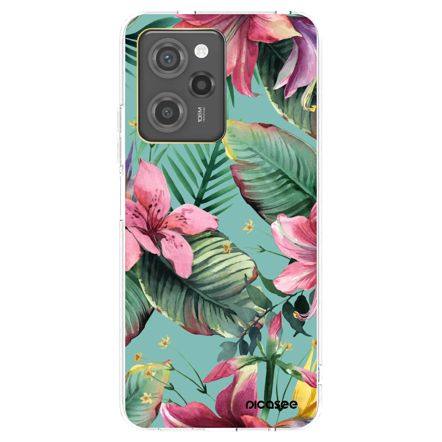 Picasee silikonska prozirna maskica za Xiaomi Poco X5 Pro - Hawaii