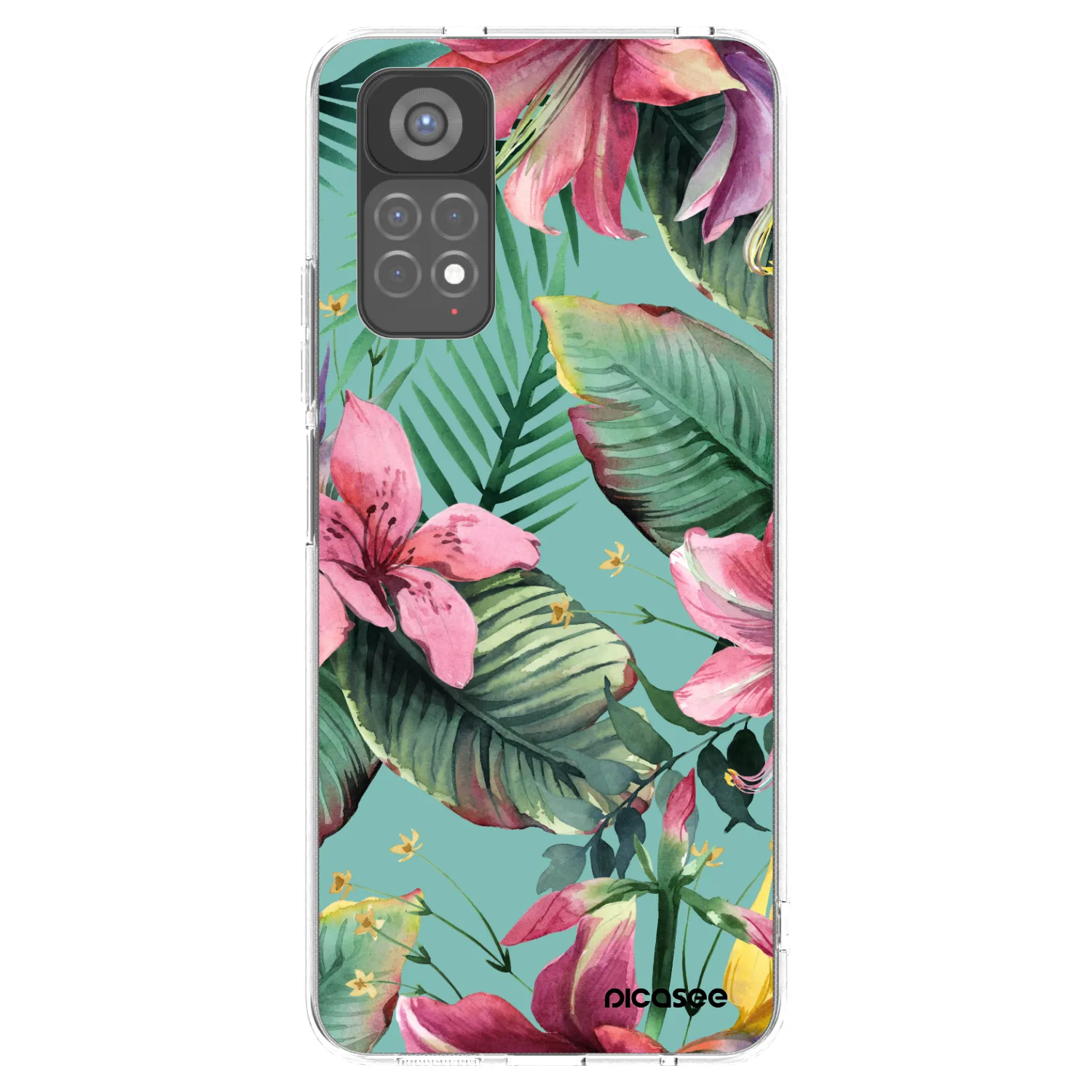 Picasee silikonska prozirna maskica za Xiaomi Redmi Note 11S 5G - Hawaii