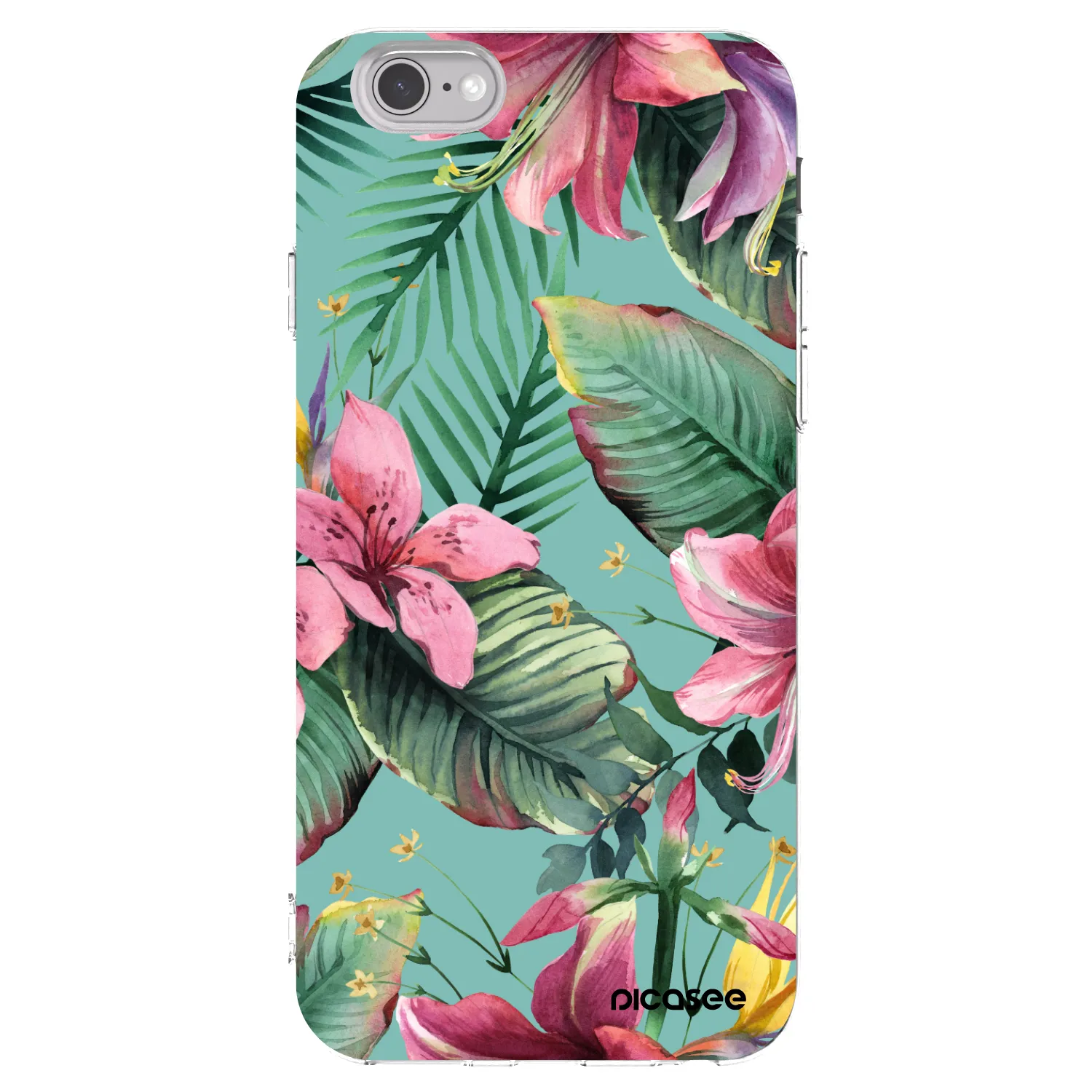 Picasee silikonska prozirna maskica za Apple iPhone 6/6S - Hawaii