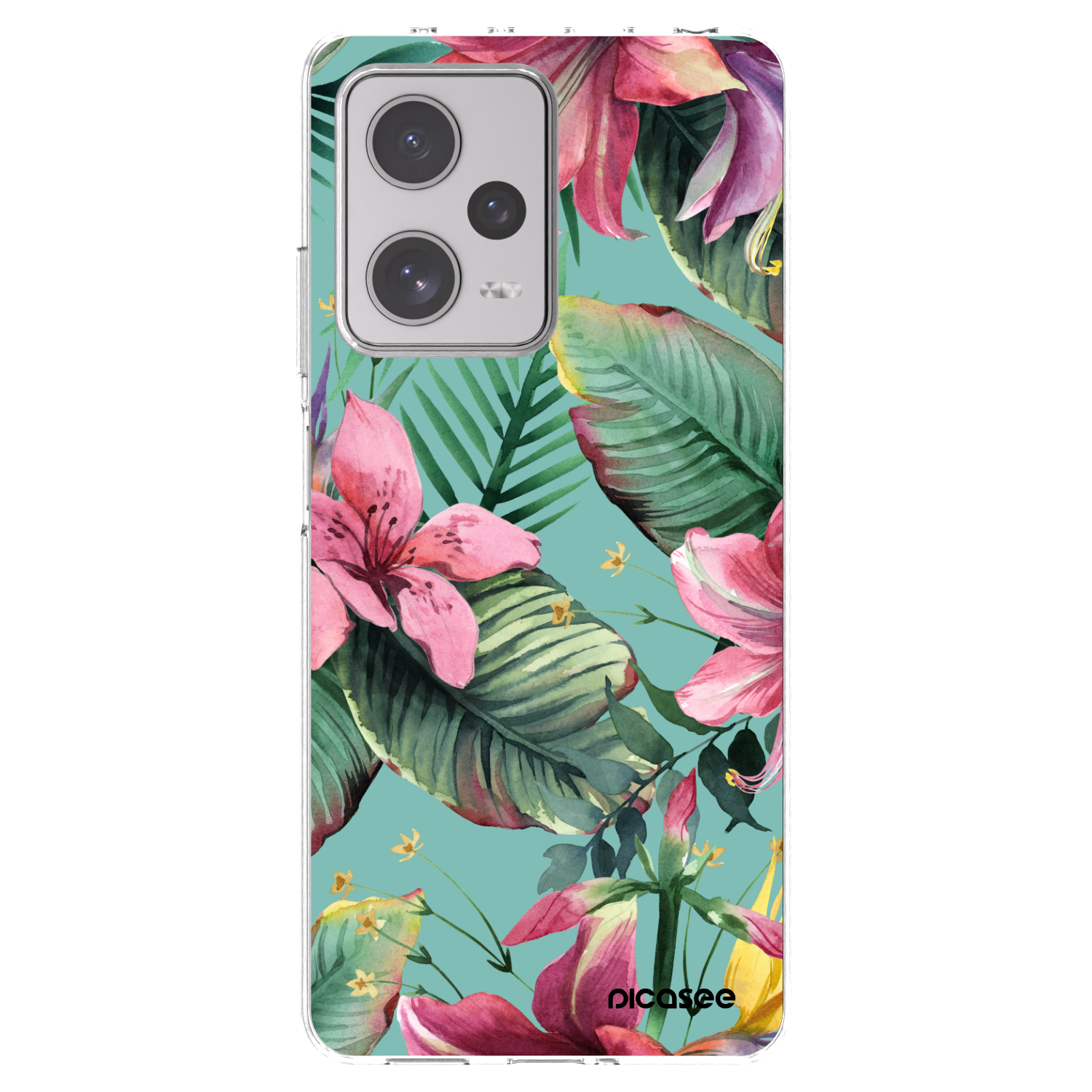 Picasee silikonska prozirna maskica za Xiaomi Redmi Note 12 Pro+ 5G - Hawaii