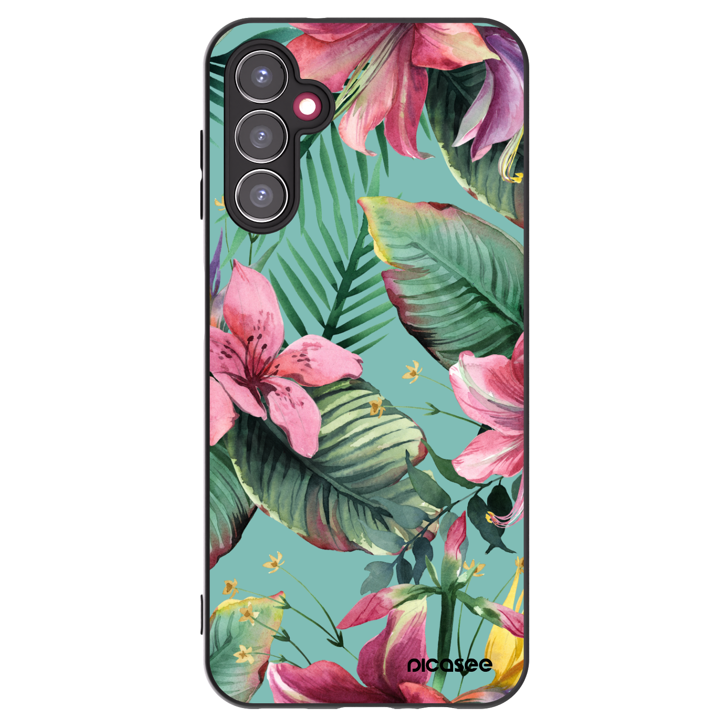 Picasee crna silikonska maskica za Samsung Galaxy A14 5G A146P - Hawaii