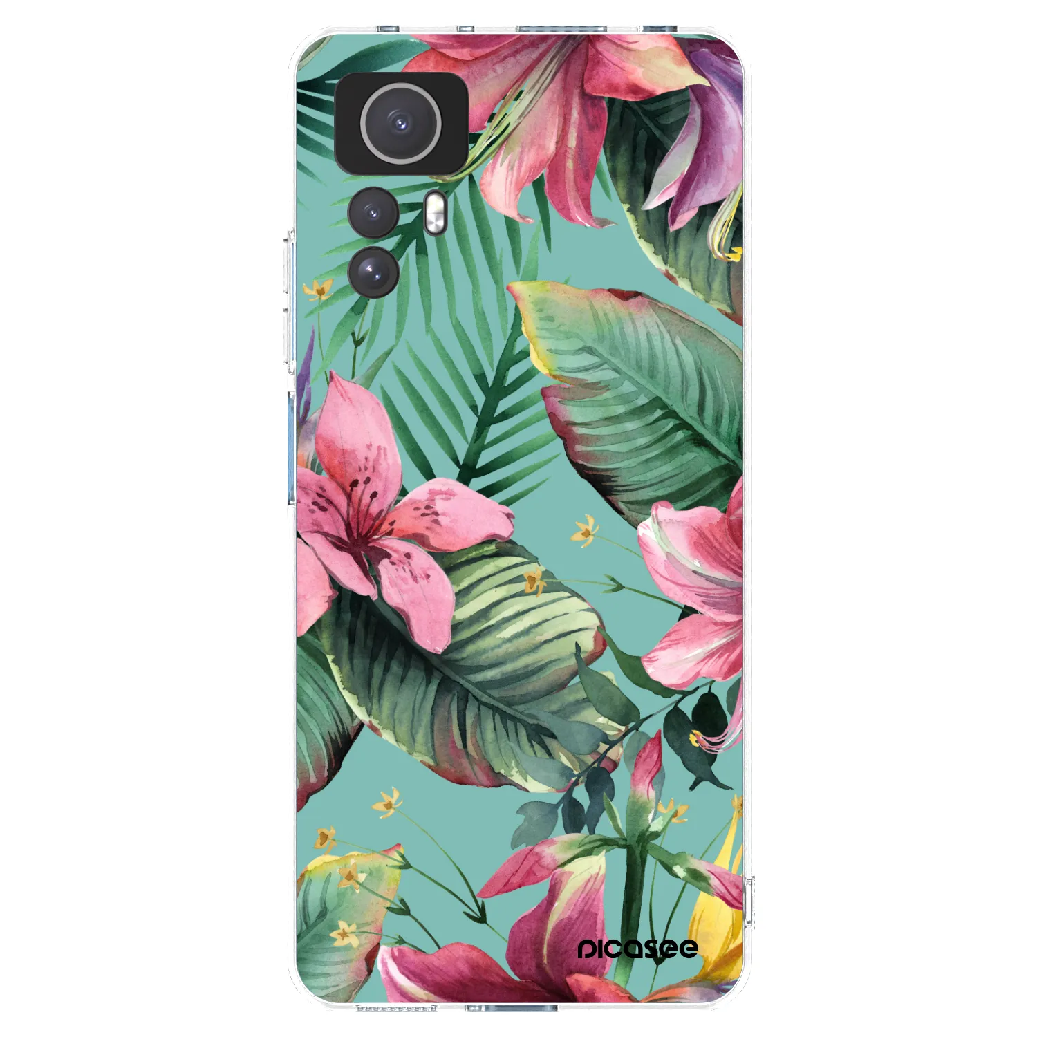 Picasee silikonska prozirna maskica za Xiaomi Redmi Note 12S - Hawaii