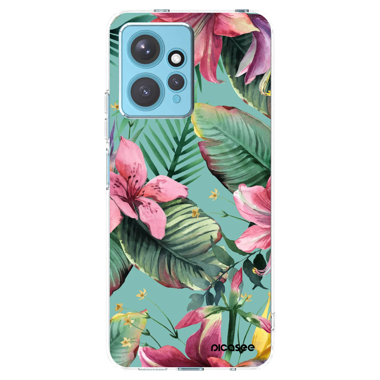 Picasee silikonska prozirna maskica za Xiaomi Redmi Note 12 4G - Hawaii