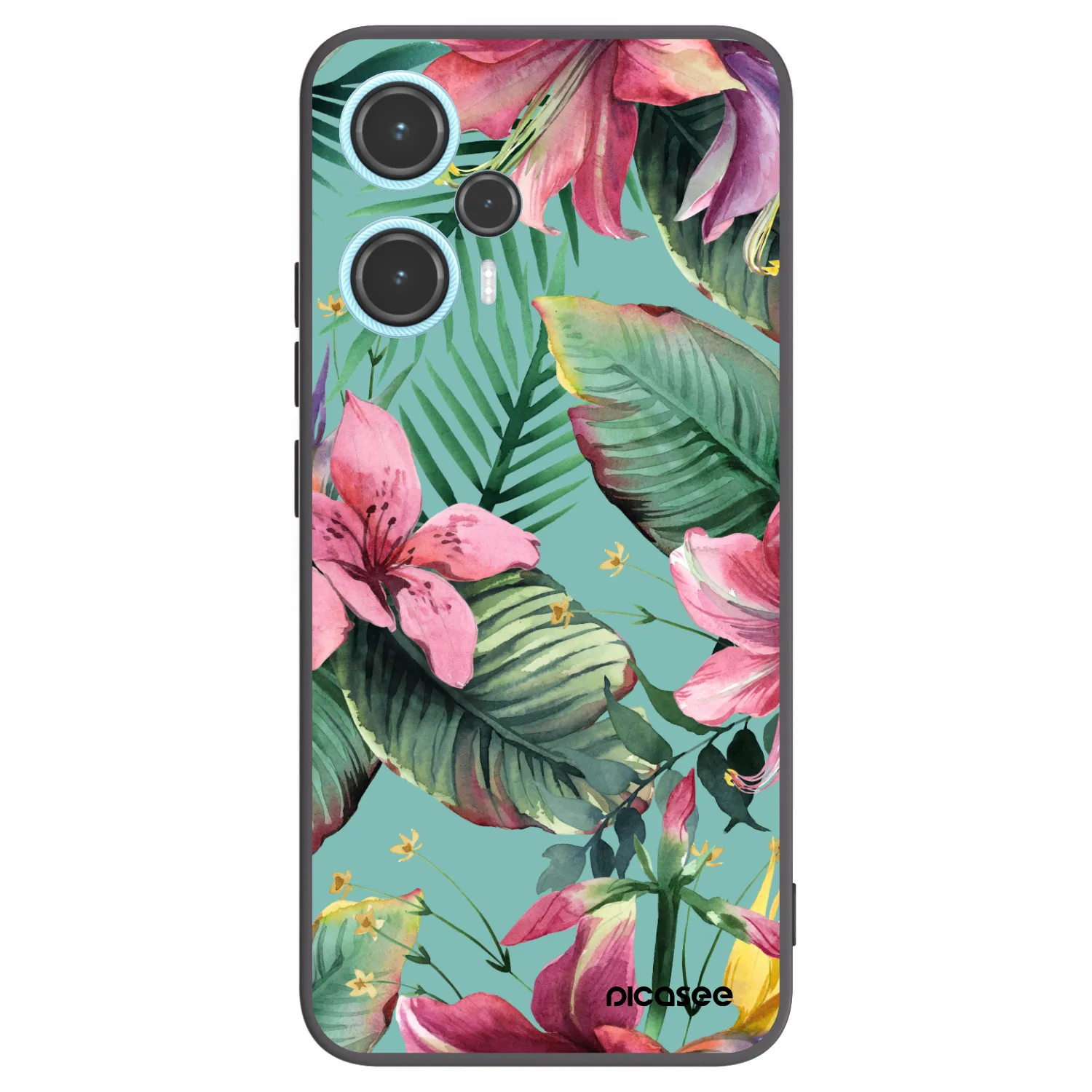 Picasee crna silikonska maskica za Xiaomi Poco F5 - Hawaii